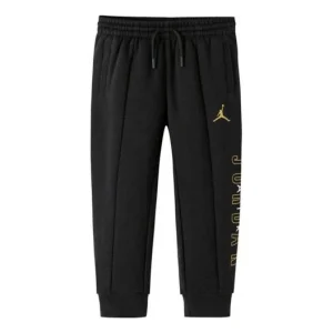 (GS) Air Jordan Take Flight B&G Sweatpants 'Black' JD2142067GS-001