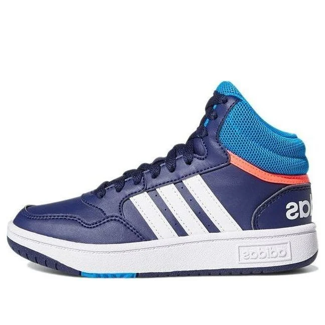 (PS) adidas Hoops Mid Shoes 'Dark Blue Turbo' GW0400