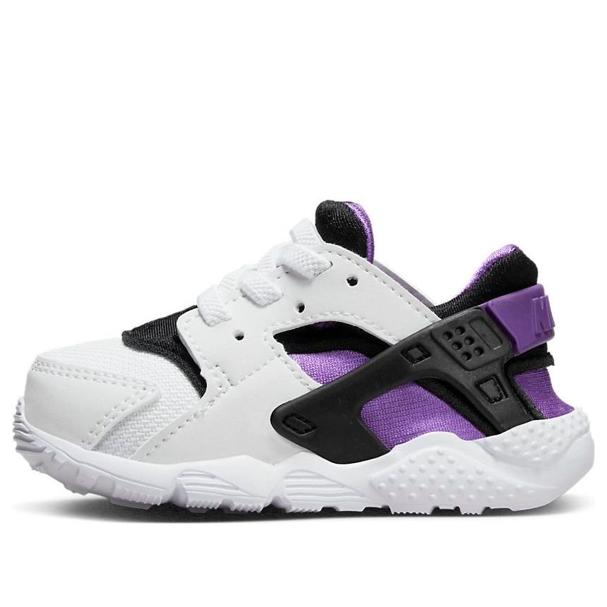 (TD) Nike Huarache Run Shoes 'White Black Purple Punch' 704950-117