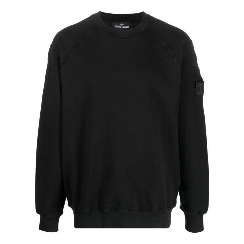 STONE ISLAND Shadow Project Cotton Fleeve Crewneck Sweatshirt 'Black' 781960619-V0029