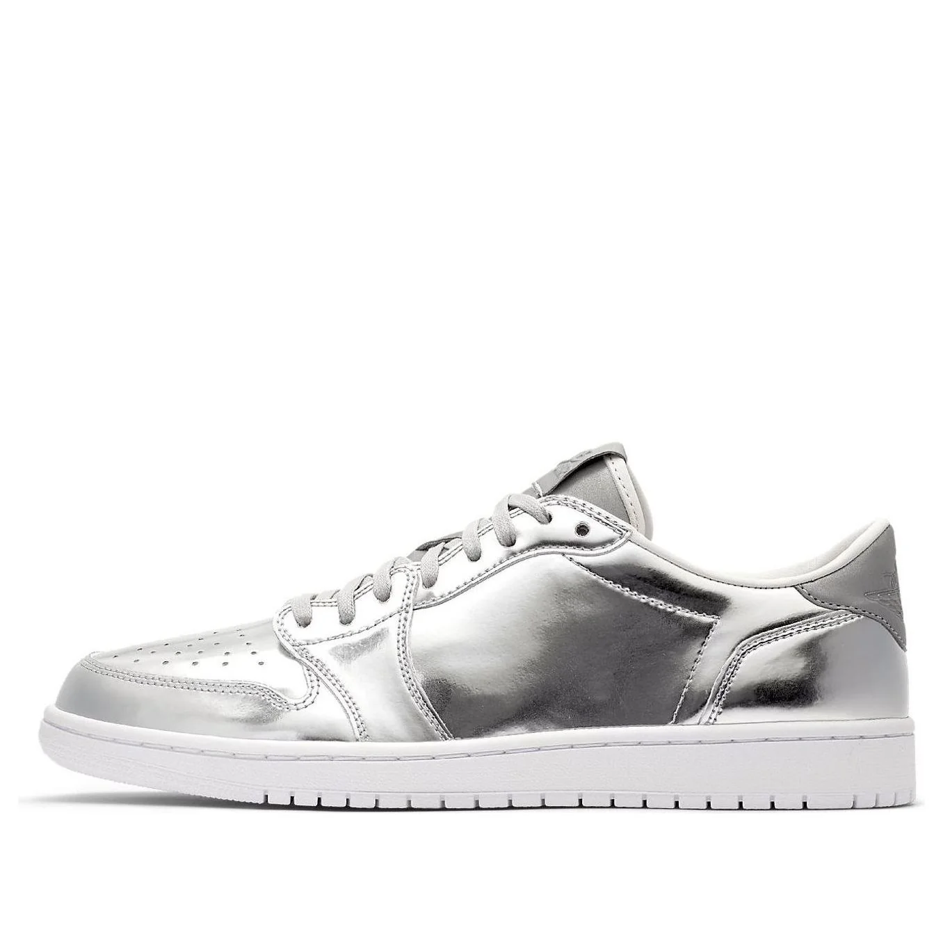 Air Jordan 1 Retro Low OG Pinnacle 'Metallic Silver' 852549-003