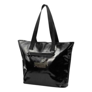 (WMNS) PUMA Core Up Large Shopper Bag 'Black White' 078717-01