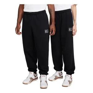 Nike x Stussy Stone Washed Fleece Sweatpants Asia Sizing 'Black' FN5236-010
