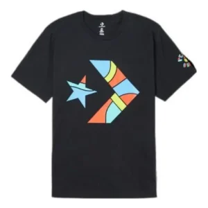 Converse Peace and Unity Short Sleeve Tee Asia Sizing 'Black' 10022297-A01