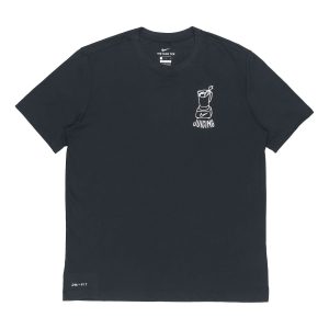 Nike Dri-Fit Breathe Juicing Training Quick Dry Short Sleeved Male Black BQ6533-010