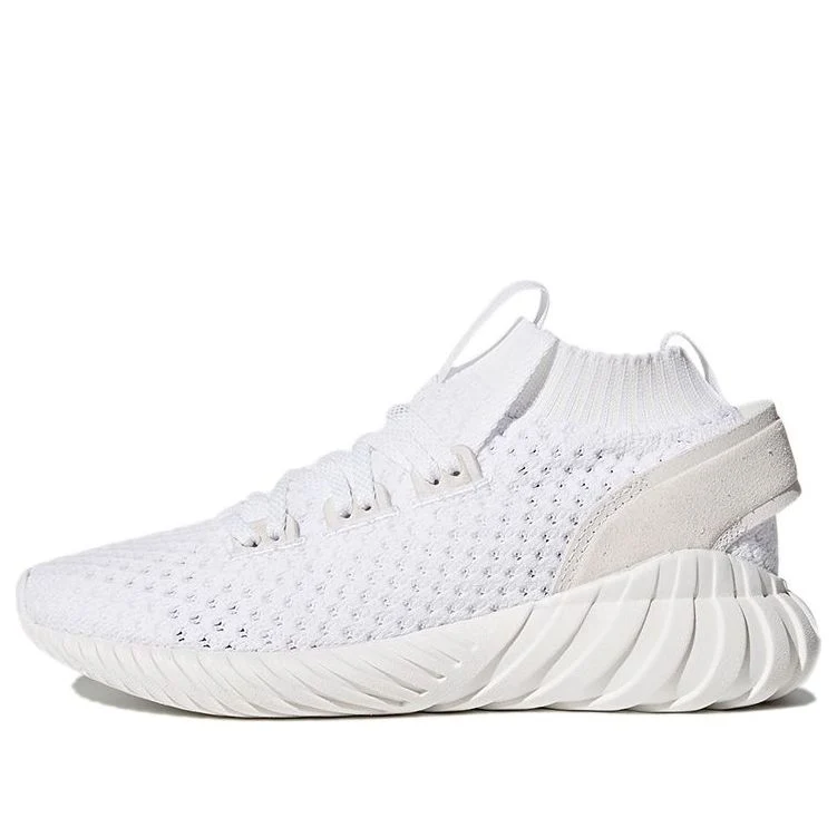 (WMNS) adidas Tubular Doom Sock Primeknit 'Core White' CQ2481