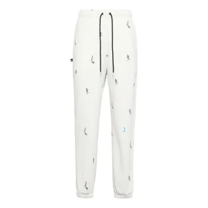 Air Jordan Essentials Funny Pattern Knit Bundle Feet Sports Pants 'White' DH3520-141