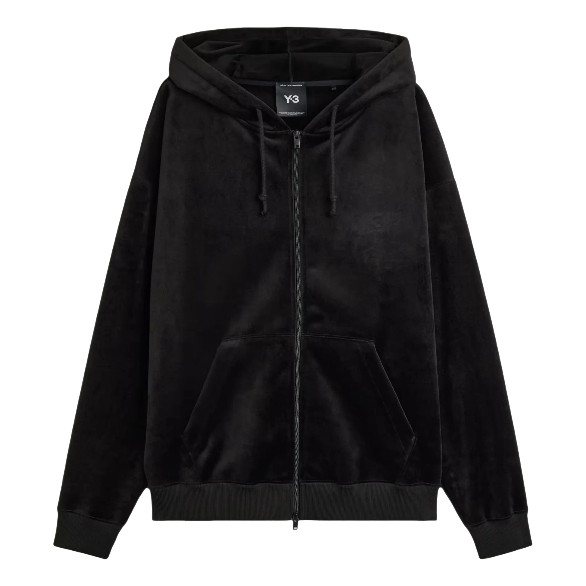 adidas x Y-3 Velvet Corduroy Hoodie Asia Sizing 'Black' IA4371