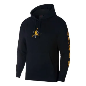 Air Jordan Legacy FIBA 10 Fleece Hoodie 'Black' CJ9098-010