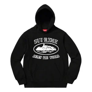 Supreme x Corteiz FW23 Rules The World 'Black' SUP-FW23-263