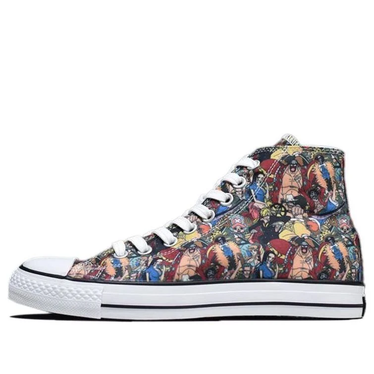 One Piece x Converse Chuck Taylor All Star 100 PT HI Canvas Shoes Multicolor 1CK827