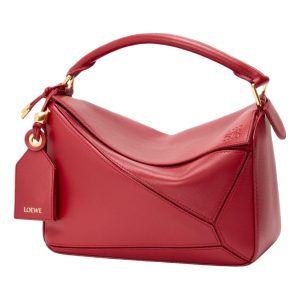 (WMNS) Loewe Small Featherlight Puzzle Bag 'Burnt Red' A510PLSX01-7885
