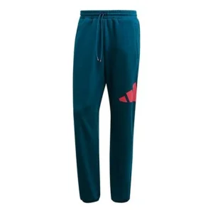 adidas Logo Sweatpants 'Blue' FJ4664