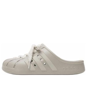 adidas Adilette Clogs Asia Sizing 'Grey' JQ2118