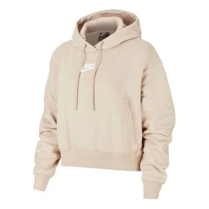 (WMNS) Nike Air Fleece Hoodie 'Pink' CJ3083-287