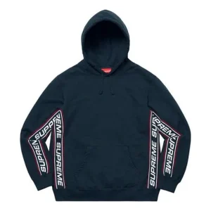 Supreme FW19 Week 3 Text Rib Hooded Sweatshirt SUP-FW19-352