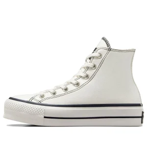 (WMNS) Converse Chuck Taylor All Star Lift Platform Hi Shoes 'White Black' A07113C