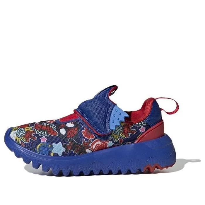 (PS) adidas x Marvel Suru365 Superhero Adventures Slip-On Shoes 'Royal Blue Vivid Red Blue Rush' GY6682