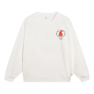 Li-Ning Of China Graphic Hoodie 'Creamy White' AHST165-1