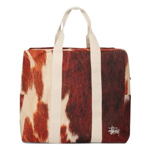 Stussy Canvas Flight Bag 'Cowhide' 134254-COWH