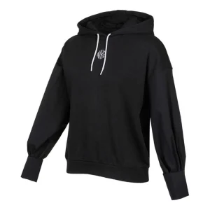 (WMNS) Nike Sportswear Icon Clash Embroidery Logo Hoodie  'Black' DD5053-010