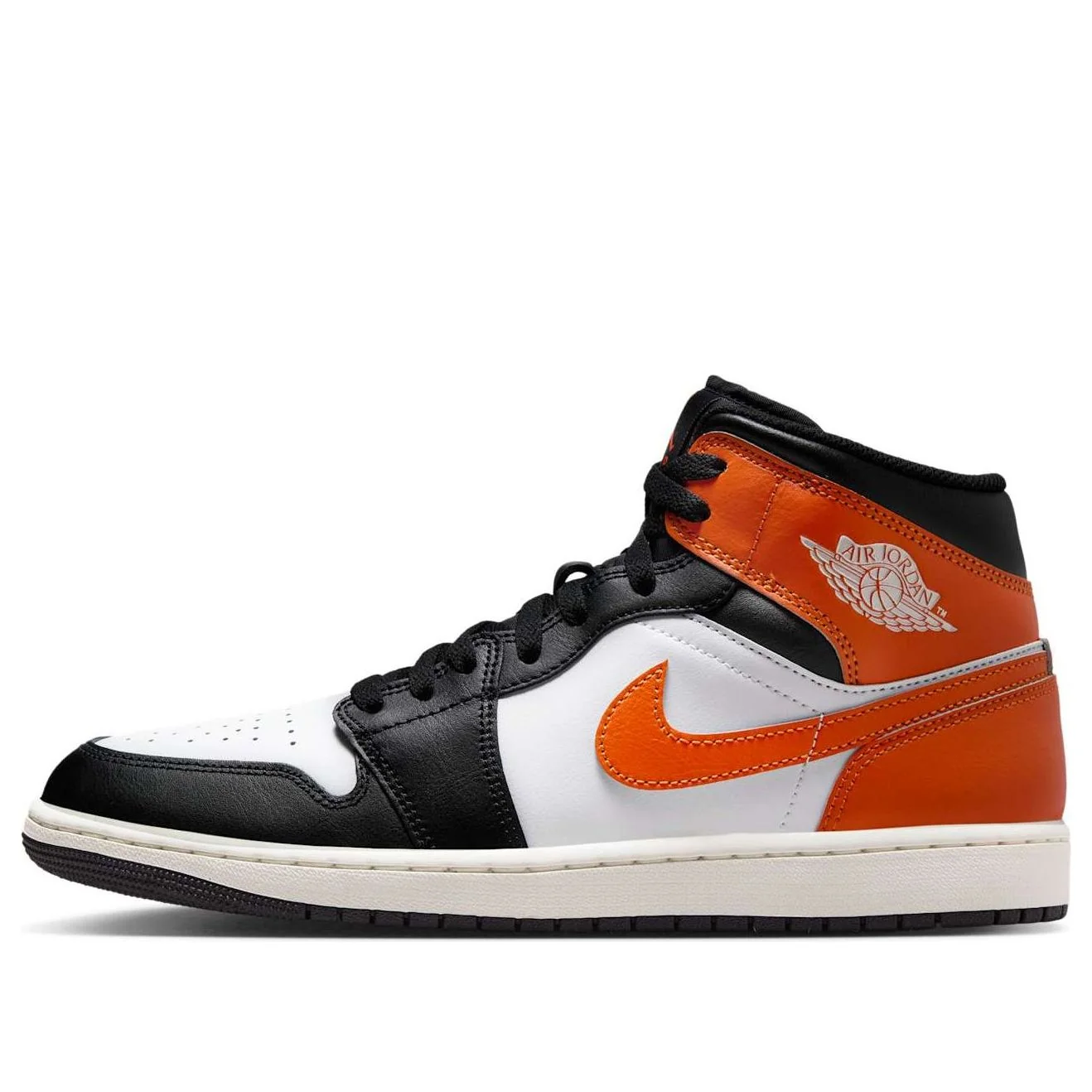 Air Jordan 1 Mid 'Black Toe Starfish' DQ8426-801