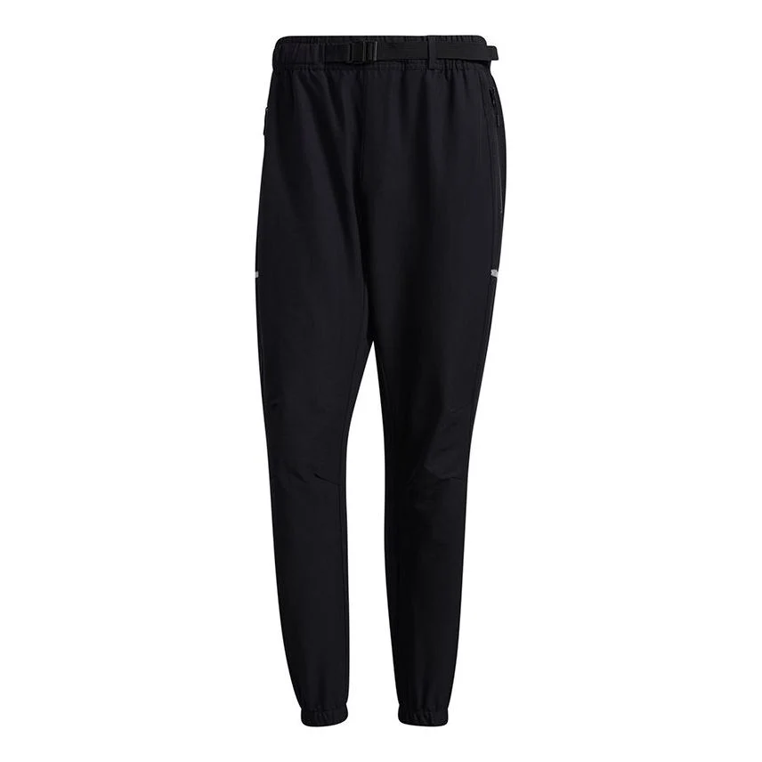 adidas Th Pnt Wv Id Outdoor Sports Bundle Feet Woven Long Pants Black GP0958