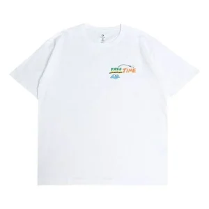 Converse Summer Fishing T-Shirt Asia Sizing 'White' 10027222-A01