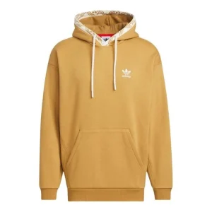 adidas Original New Ft Gfx Hoodies Cny Asia Sizing 'Tan' IX4216