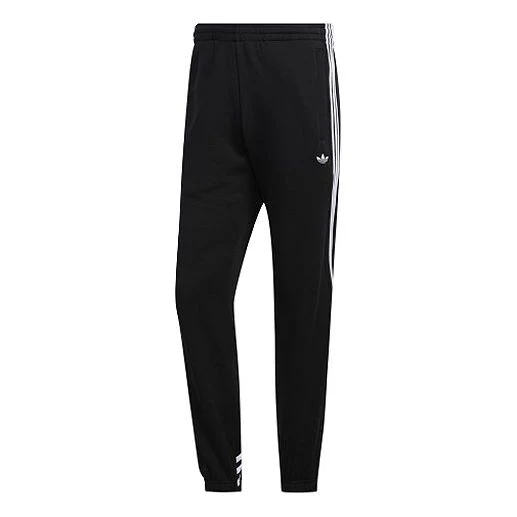 adidas originals 3 Stripe Wrap Pants For Men Black FM1521