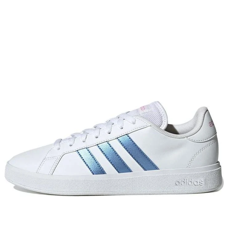 (WMNS) adidas Grand Court 2.0 'White Metallic Blue' HP2591