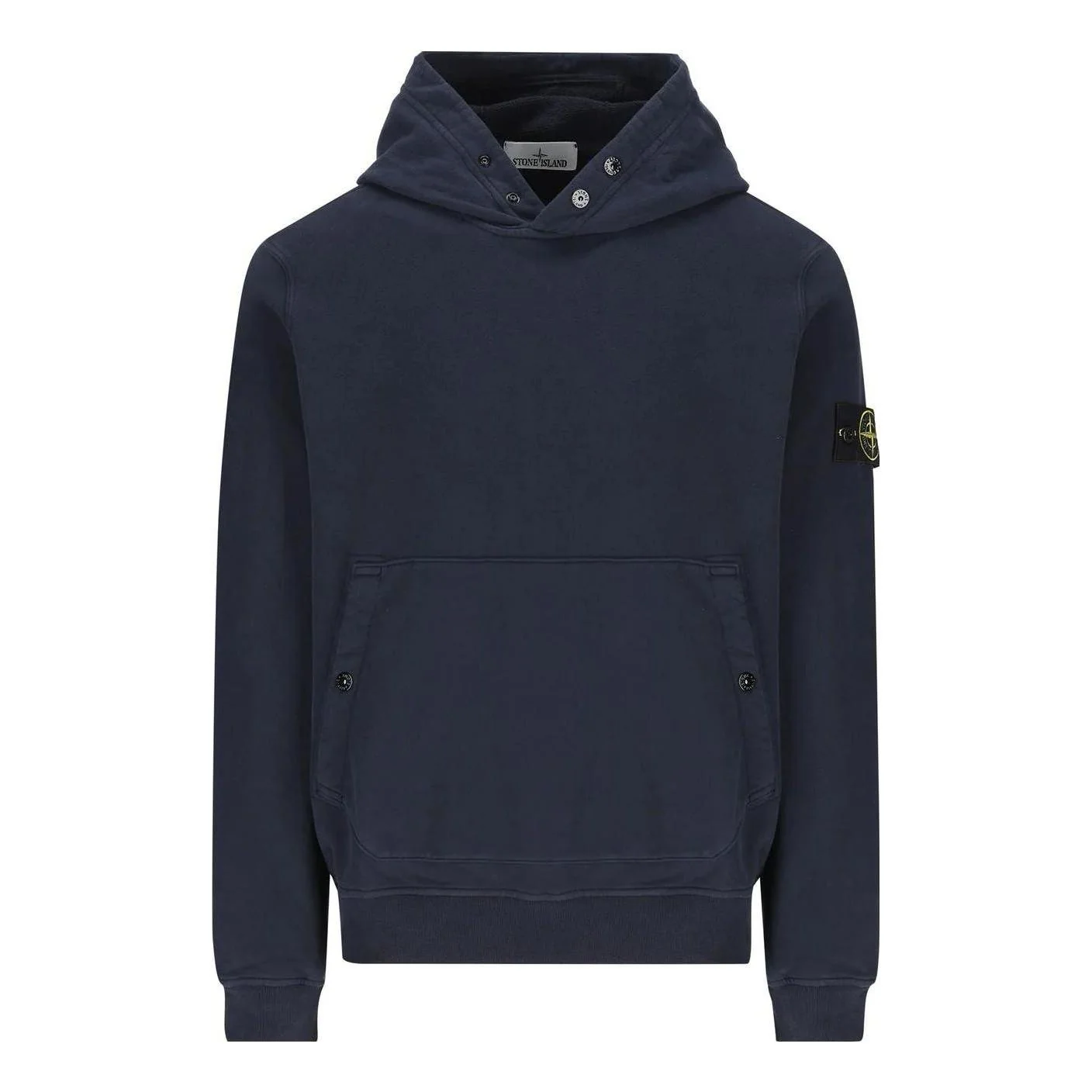 STONE ISLAND Cotton Hoodie 'Navy' 791561720-V0020