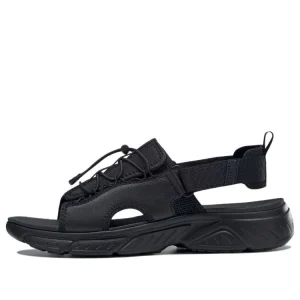 Reebok Hyperium Slides Athleisure Casual Sports Sandals Unisex Black GV7080
