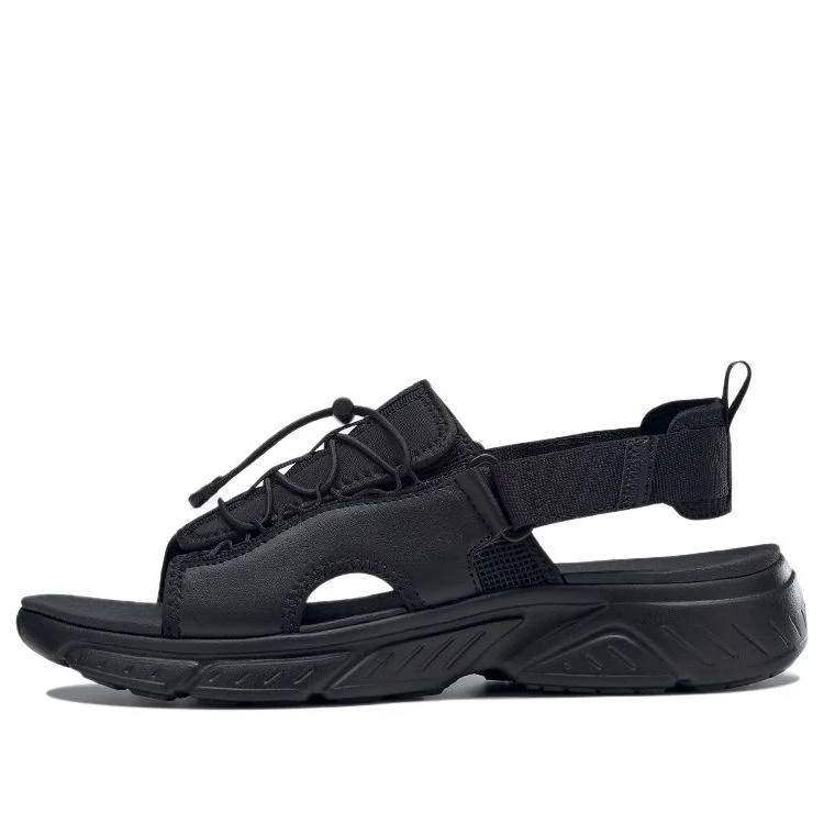 Reebok Hyperium Slides Athleisure Casual Sports Sandals Unisex Black GV7080