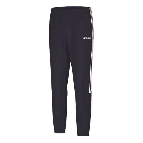 Men's adidas 3S WVN PT Sports Stylish Black Pants FM5748