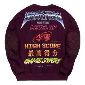 Li-Ning Paris fashion week Loose Pullover 'Purple' AWDQ635-1