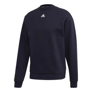 adidas Must Haves Long Sleeve Sweatshirt 'Navy' FI7952