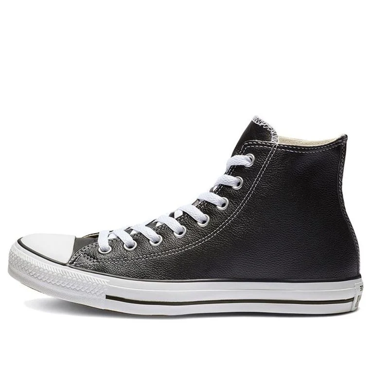 Converse Chuck Taylor All Star Leather Hi 'Black' 132170C