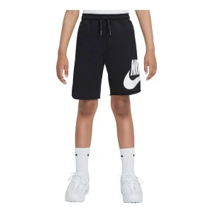 (PS) Nike Sportswear Fleece Shorts 'Black Wihte' AT3070-010