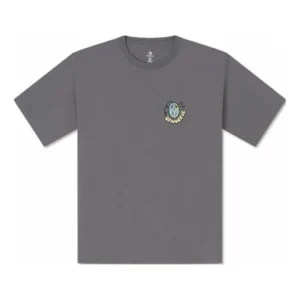 Converse Summer Outdoor Graphic T-Shirt Asia Sizing 'Grey' 10027229-A03