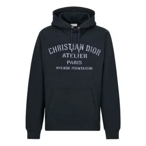 Men's DIOR Casual Alphabet Navy Blue 043J646A0531-C589