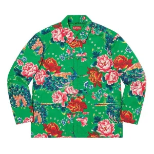 Supreme Peacock Jacket 'Green Red Blue' SUP-SS21-642
