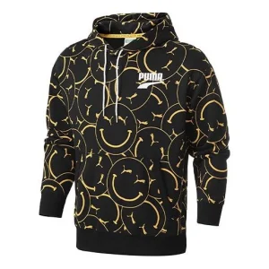 PUMA Club AOP Printed Hoodie TR 'Black' 530367-01