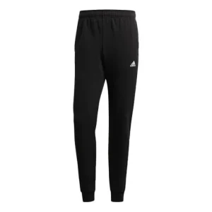 adidas Essentials French Terry Pants Knitted Sport Trousers Men's Black BK7433