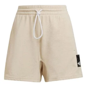(WMNS) adidas Sportswear Studio Lounge Shorts Asia Sizing 'Beige' HE3092