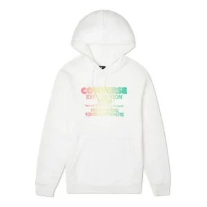 Converse Exploration Team Pullover Hoodie Asia Sizing 'White' 10021271-A03