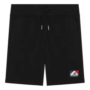 New Balance Logo Sportswear Shorts Asia Sizing 'Black' AMS93501-BK