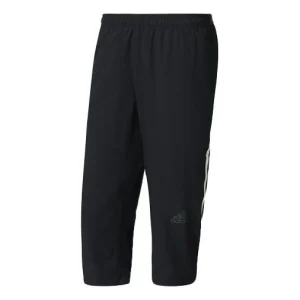adidas Casual Woven Sports Seven-Cent Trousers Men's Black BK0982