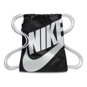 Nike Heritage Gym Sack Drawstring backpack 'Black White' CK0969-011