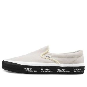 Vans WTAPS x Og Classic Slip-On Lx 'Grey Black' VN0A45JK20F